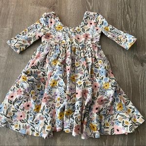 Floral Remie Girl Dress